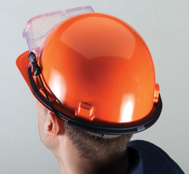 MSA 449895 Black Goggle Retaining Ring for Hard Hat
